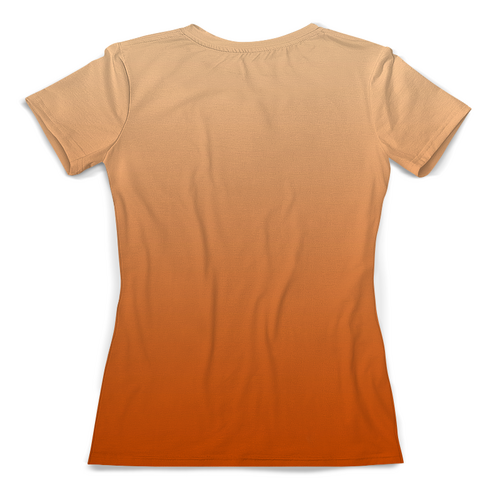 Заказать женскую футболку в Москве. Футболка с полной запечаткой (женская) Корги   от T-shirt print  - готовые дизайны и нанесение принтов.
