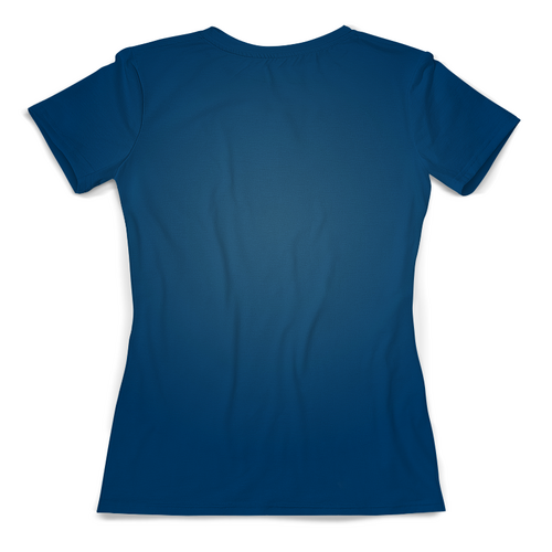 Заказать женскую футболку в Москве. Футболка с полной запечаткой (женская) Подводный мир от T-shirt print  - готовые дизайны и нанесение принтов.