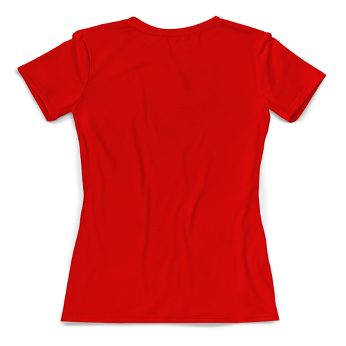 Заказать женскую футболку в Москве. Футболка с полной запечаткой (женская) Пес Рен от T-shirt print  - готовые дизайны и нанесение принтов.