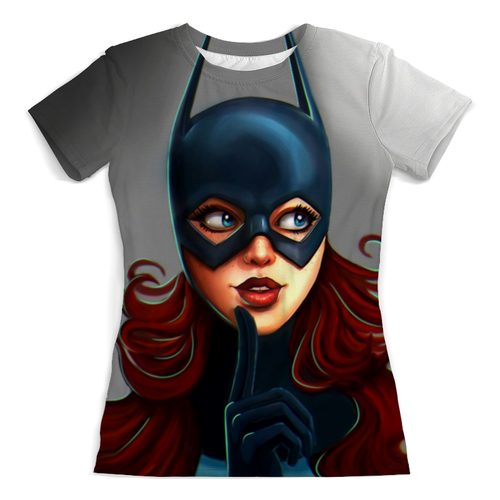 Заказать женскую футболку в Москве. Футболка с полной запечаткой (женская) Bat gerl  от T-shirt print  - готовые дизайны и нанесение принтов.