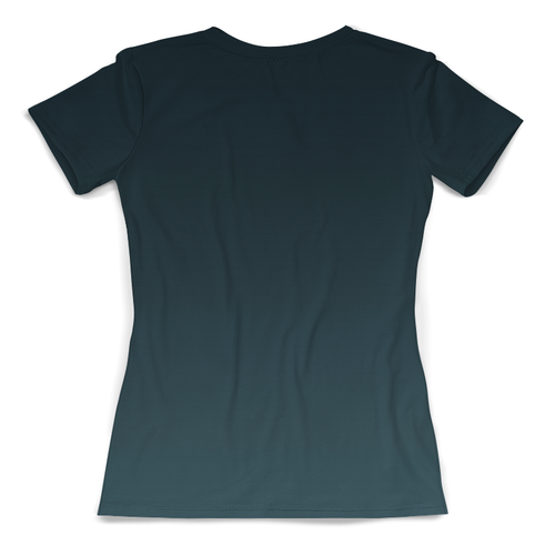 Заказать женскую футболку в Москве. Футболка с полной запечаткой (женская) Воительница от T-shirt print  - готовые дизайны и нанесение принтов.