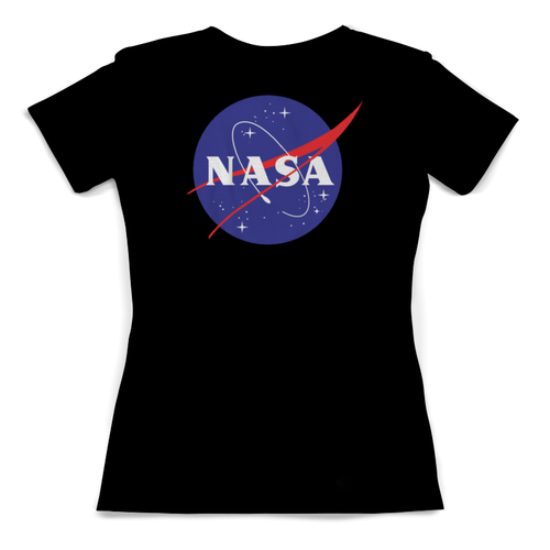 Заказать женскую футболку в Москве. Футболка с полной запечаткой (женская) Space. NASA от The Spaceway  - готовые дизайны и нанесение принтов.