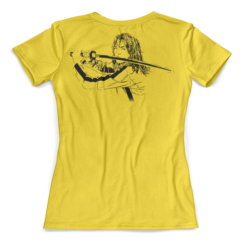 Заказать женскую футболку в Москве. Футболка с полной запечаткой (женская) Kill Bill Yubari от balden - готовые дизайны и нанесение принтов.