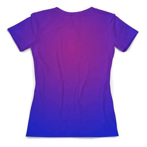 Заказать женскую футболку в Москве. Футболка с полной запечаткой (женская) Енотик от T-shirt print  - готовые дизайны и нанесение принтов.