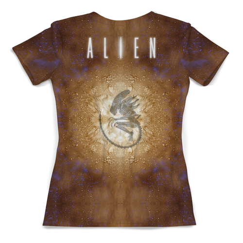 Заказать женскую футболку в Москве. Футболка с полной запечаткой (женская) Alien&Dog (new) от balden - готовые дизайны и нанесение принтов.
