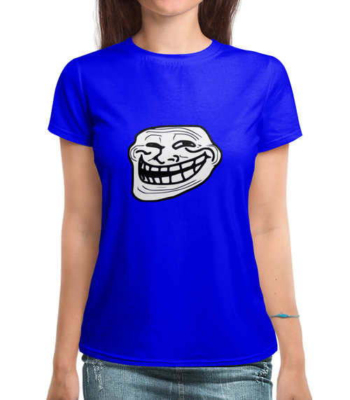 Заказать женскую футболку в Москве. Футболка с полной запечаткой (женская) Mem смех от THE_NISE  - готовые дизайны и нанесение принтов.