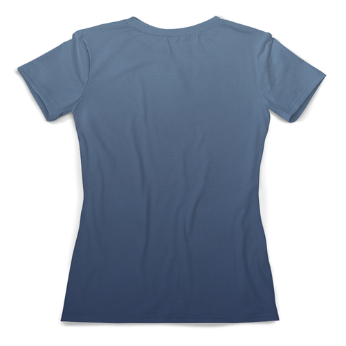 Заказать женскую футболку в Москве. Футболка с полной запечаткой (женская) Филин  от T-shirt print  - готовые дизайны и нанесение принтов.