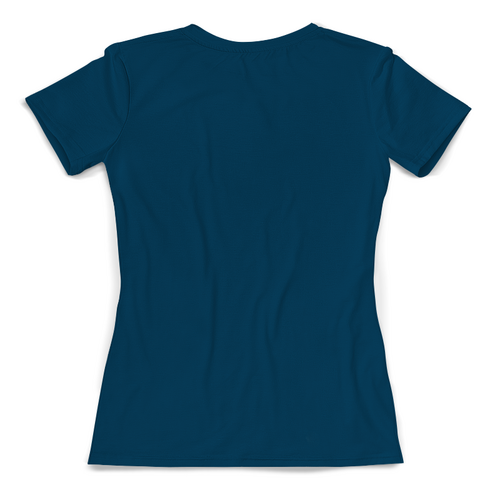 Заказать женскую футболку в Москве. Футболка с полной запечаткой (женская) Кошки  от T-shirt print  - готовые дизайны и нанесение принтов.