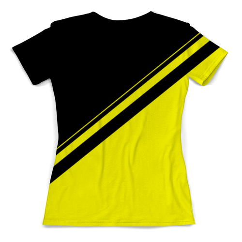Заказать женскую футболку в Москве. Футболка с полной запечаткой (женская) JUVENTUS SPORT от weeert - готовые дизайны и нанесение принтов.
