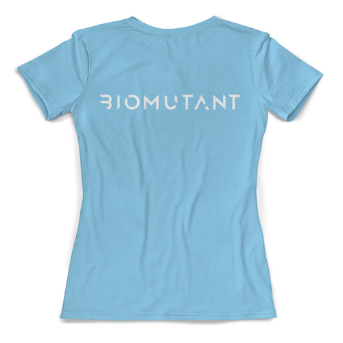 Заказать женскую футболку в Москве. Футболка с полной запечаткой (женская) Biomutant от THE_NISE  - готовые дизайны и нанесение принтов.