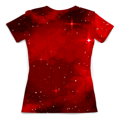 Заказать женскую футболку в Москве. Футболка с полной запечаткой (женская) GENSHIN IMPACT от geekbox - готовые дизайны и нанесение принтов.