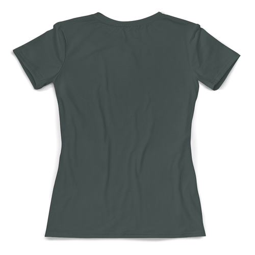 Заказать женскую футболку в Москве. Футболка с полной запечаткой (женская) Билли Айлиш от T-shirt print  - готовые дизайны и нанесение принтов.