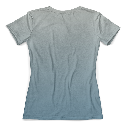 Заказать женскую футболку в Москве. Футболка с полной запечаткой (женская) Морское приключение (1) от T-shirt print  - готовые дизайны и нанесение принтов.