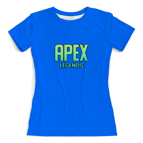 Заказать женскую футболку в Москве. Футболка с полной запечаткой (женская) Apex Legends от THE_NISE  - готовые дизайны и нанесение принтов.