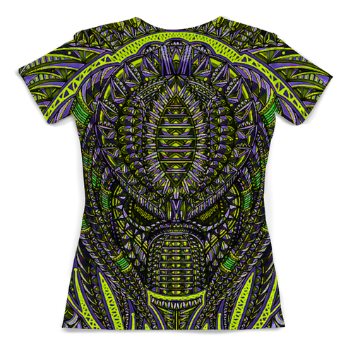 Заказать женскую футболку в Москве. Футболка с полной запечаткой (женская) Predator от T-shirt print  - готовые дизайны и нанесение принтов.