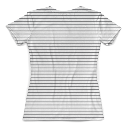 Заказать женскую футболку в Москве. Футболка с полной запечаткой (женская) Летняя абстракция от T-shirt print  - готовые дизайны и нанесение принтов.