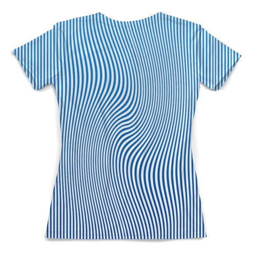 Заказать женскую футболку в Москве. Футболка с полной запечаткой (женская) Optical illusions от balden - готовые дизайны и нанесение принтов.
