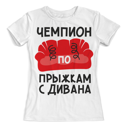 Заказать женскую футболку в Москве. Футболка с полной запечаткой (женская) Без названия от agrius88@mail.ru - готовые дизайны и нанесение принтов.