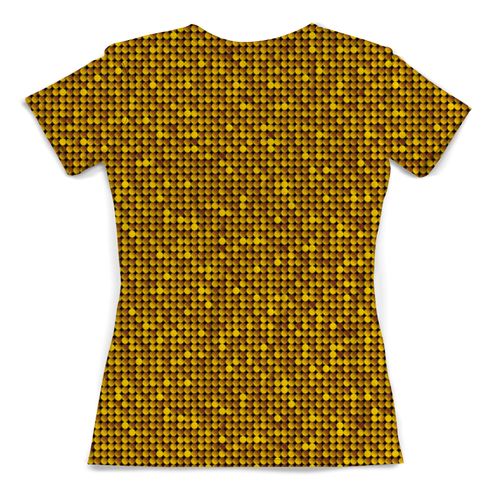 Заказать женскую футболку в Москве. Футболка с полной запечаткой (женская) конфетти от THE_NISE  - готовые дизайны и нанесение принтов.