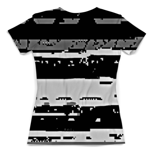 Заказать женскую футболку в Москве. Футболка с полной запечаткой (женская) Штрихи от THE_NISE  - готовые дизайны и нанесение принтов.