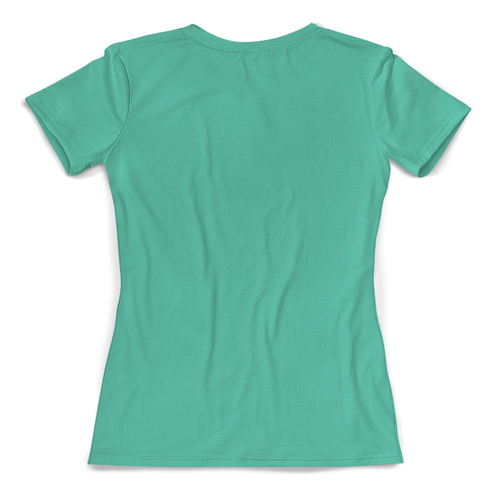 Заказать женскую футболку в Москве. Футболка с полной запечаткой (женская) Сова  от T-shirt print  - готовые дизайны и нанесение принтов.
