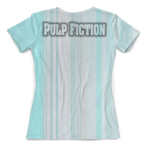 Заказать женскую футболку в Москве. Футболка с полной запечаткой (женская) Pulp Fiction Mia (new) от balden - готовые дизайны и нанесение принтов.
