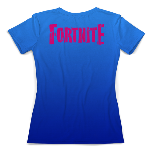 Заказать женскую футболку в Москве. Футболка с полной запечаткой (женская) Fortnite от T-shirt print  - готовые дизайны и нанесение принтов.