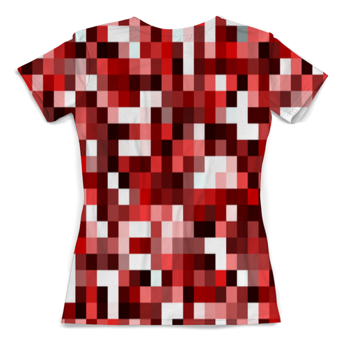 Заказать женскую футболку в Москве. Футболка с полной запечаткой (женская) Кубики от THE_NISE  - готовые дизайны и нанесение принтов.