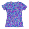 Заказать женскую футболку в Москве. Футболка с полной запечаткой (женская) Цветные камни от THE_NISE  - готовые дизайны и нанесение принтов.