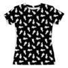 Заказать женскую футболку в Москве. Футболка с полной запечаткой (женская) Billie Eilish от DESIGNER   - готовые дизайны и нанесение принтов.