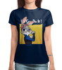 Заказать женскую футболку в Москве. Футболка с полной запечаткой (женская) Крольчиха (1) от T-shirt print  - готовые дизайны и нанесение принтов.