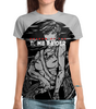 Заказать женскую футболку в Москве. Футболка с полной запечаткой (женская) Tomb Raider от THE_NISE  - готовые дизайны и нанесение принтов.