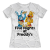 Заказать женскую футболку в Москве. Футболка с полной запечаткой (женская) ✪Five Nights at Freddy's✪ от balden - готовые дизайны и нанесение принтов.