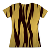 Заказать женскую футболку в Москве. Футболка с полной запечаткой (женская) Тигровый от nadegda - готовые дизайны и нанесение принтов.