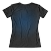 Заказать женскую футболку в Москве. Футболка с полной запечаткой (женская) Совенок от T-shirt print  - готовые дизайны и нанесение принтов.