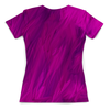 Заказать женскую футболку в Москве. Футболка с полной запечаткой (женская) Фиолетовый от THE_NISE  - готовые дизайны и нанесение принтов.