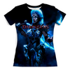 Заказать женскую футболку в Москве. Футболка с полной запечаткой (женская) Darksiders от THE_NISE  - готовые дизайны и нанесение принтов.