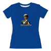 Заказать женскую футболку в Москве. Футболка с полной запечаткой (женская) Pulp Fiction (Сэмюэл Джексон) от Аня Лукьянова - готовые дизайны и нанесение принтов.