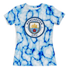 Заказать женскую футболку в Москве. Футболка с полной запечаткой (женская) Manchester City от THE_NISE  - готовые дизайны и нанесение принтов.