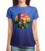 Заказать женскую футболку в Москве. Футболка с полной запечаткой (женская) Super Mario   от T-shirt print  - готовые дизайны и нанесение принтов.