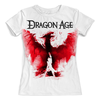 Заказать женскую футболку в Москве. Футболка с полной запечаткой (женская) Dragon Age от geekbox - готовые дизайны и нанесение принтов.