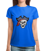 Заказать женскую футболку в Москве. Футболка с полной запечаткой (женская) Пират от THE_NISE  - готовые дизайны и нанесение принтов.