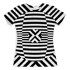 Заказать женскую футболку в Москве. Футболка с полной запечаткой (женская) оптическая иллюзия от cherdantcev - готовые дизайны и нанесение принтов.