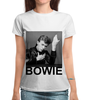Заказать женскую футболку в Москве. Футболка с полной запечаткой (женская) David Bowie  от cherdantcev - готовые дизайны и нанесение принтов.