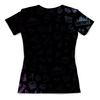 Заказать женскую футболку в Москве. Футболка с полной запечаткой (женская) FORTNITE от geekbox - готовые дизайны и нанесение принтов.
