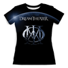 Заказать женскую футболку в Москве. Футболка с полной запечаткой (женская) Dream Theater от geekbox - готовые дизайны и нанесение принтов.