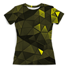 Заказать женскую футболку в Москве. Футболка с полной запечаткой (женская) Зеленые стекла от THE_NISE  - готовые дизайны и нанесение принтов.