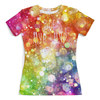 Заказать женскую футболку в Москве. Футболка с полной запечаткой (женская) ВСЁ МУР-МУР! от Алексс Неро - готовые дизайны и нанесение принтов.