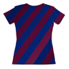 Заказать женскую футболку в Москве. Футболка с полной запечаткой (женская) Lionel  Messi (1) от ПРИНТЫ ПЕЧАТЬ  - готовые дизайны и нанесение принтов.