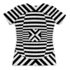 Заказать женскую футболку в Москве. Футболка с полной запечаткой (женская) оптическая иллюзия от cherdantcev - готовые дизайны и нанесение принтов.